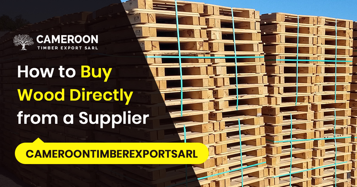buy wood directly form supplier